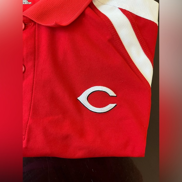 Men's Genuine Merchandise Cincinnati Reds Short Sleeve Polo Shirt XL - MLB - Picture 7 of 10